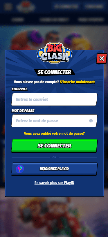 Capture d'écran de la version mobile 4