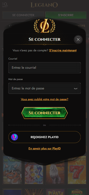 Capture d'écran de la version mobile 2